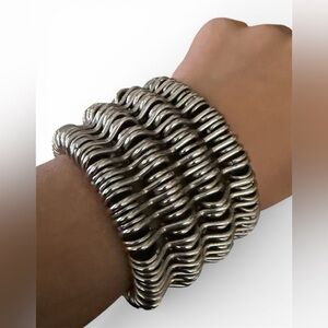 DANNAH GRIPOIX Bracelet Industrial Haite Couture  1980’s